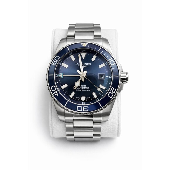 Longines HydroConquest Sunray Blue Men's Watch - L3.841.4.96.6 w papers - Picture 2 of 4